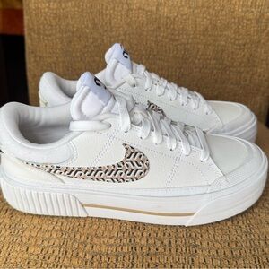Nike Women's Court Legacy Lift Platform Sneakers, Size 6.5 - Like New